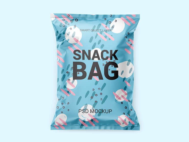 Snack Bag Matte BOPP Film Packaging