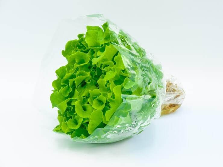 Perforated Plastic Wrap for Vegetables